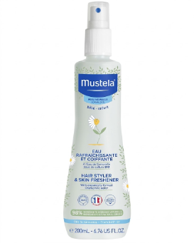 Mustela Eau rafraîchissante et coiffante - 200 ml