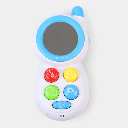Téléphone musical - Bleu