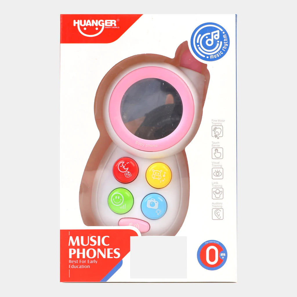 Téléphone musical - Rose