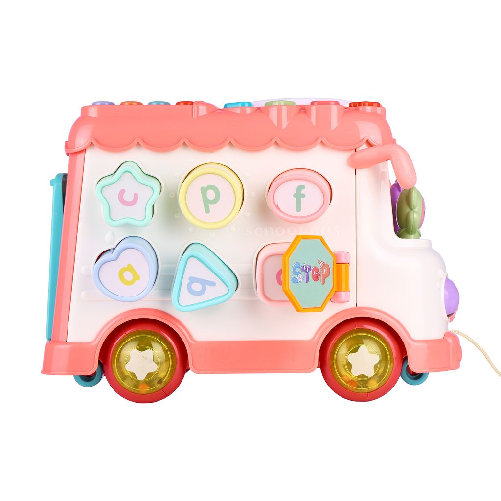 Bus scolaire multifonctionnel - Rose