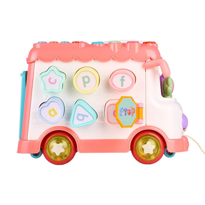 Bus scolaire multifonctionnel - Rose