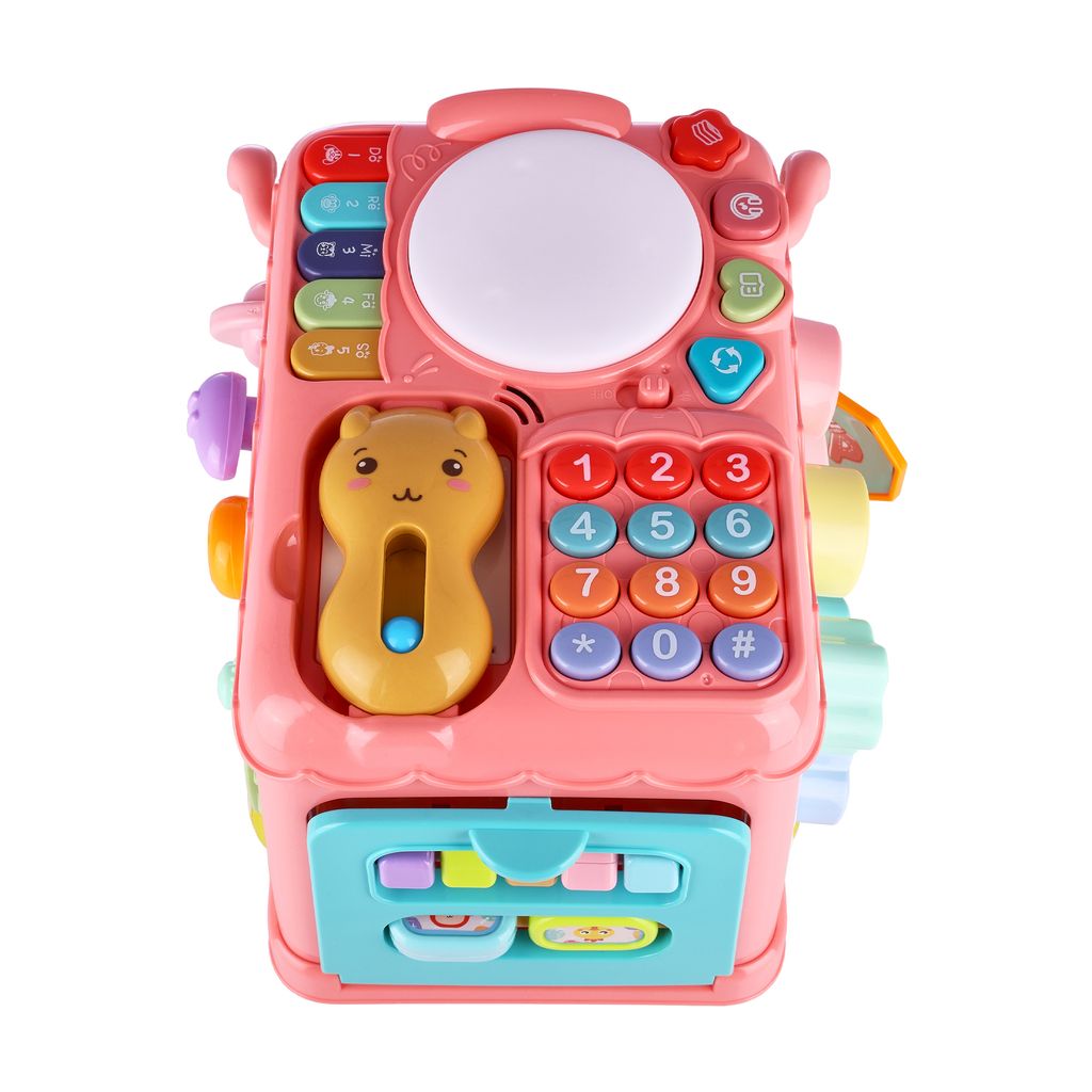 Bus scolaire multifonctionnel - Rose