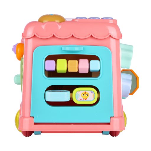 Bus scolaire multifonctionnel - Rose