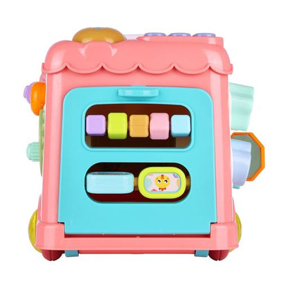 Bus scolaire multifonctionnel - Rose