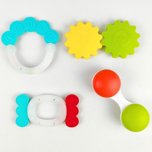 Lot de 4 hochets - HUANGER