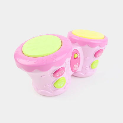 Mon petit tambour musical - Rose
