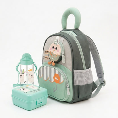 Pack Rentrée : Cartable + Boîte à Goûter + Gourde
