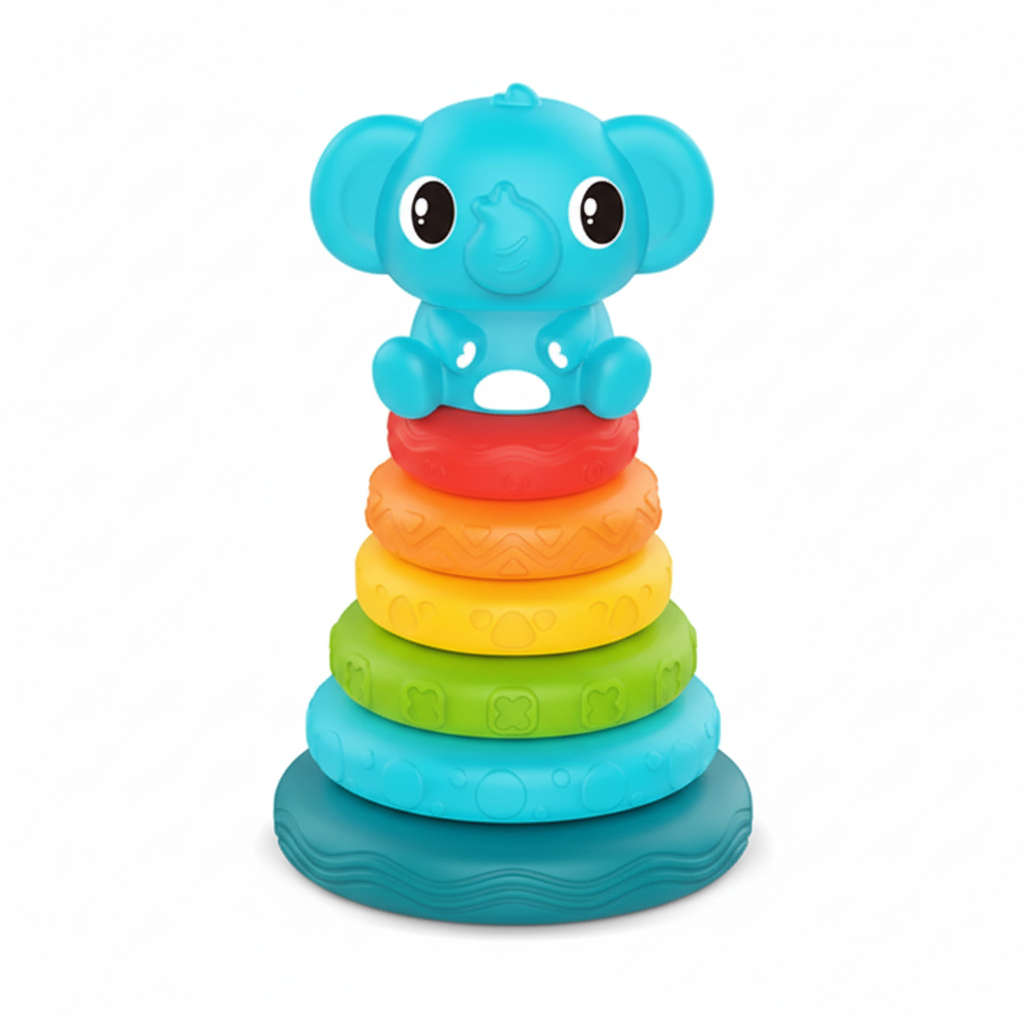 Tour à empiler en silicone