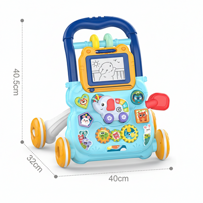 Trotteur Musical Éducatif Bébé – BLEU