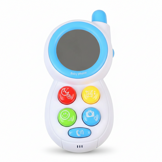 Téléphone musical - Bleu