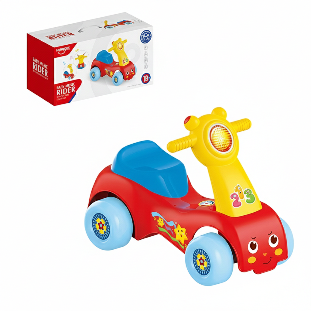 Baby Music Rider avec Lumières (18+ mois)
