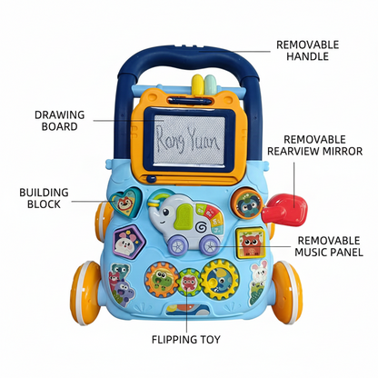 Trotteur Musical Éducatif Bébé – BLEU