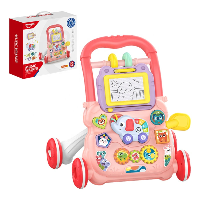 Trotteur Musical Éducatif Bébé – ROSE