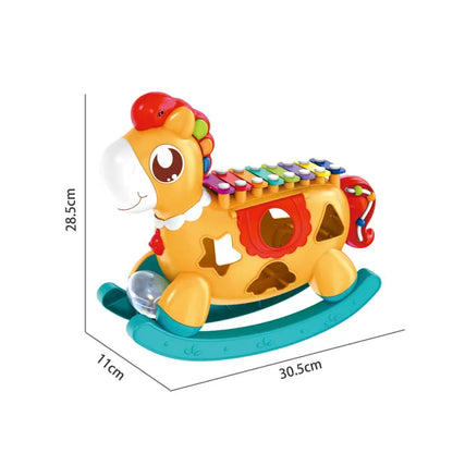 Poney à bascule 5 en 1 - HUANGER