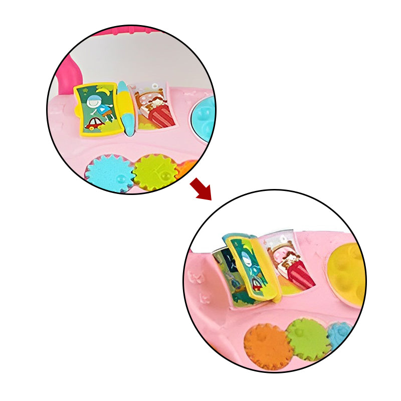 Trotteur Éducatif Bébé Multiactivités - ROSE