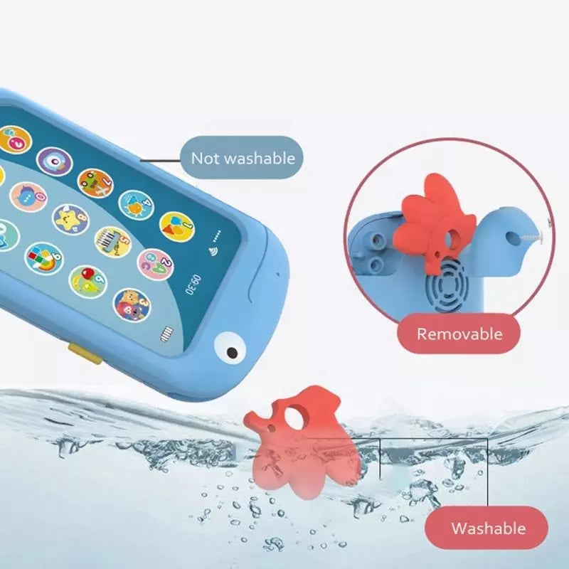 Téléphone tactile - Bleu