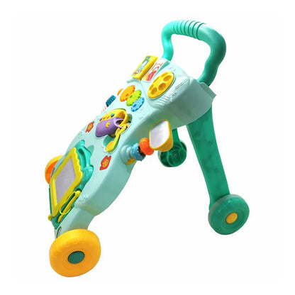 Trotteur Éducatif Bébé Multiactivités - VERT