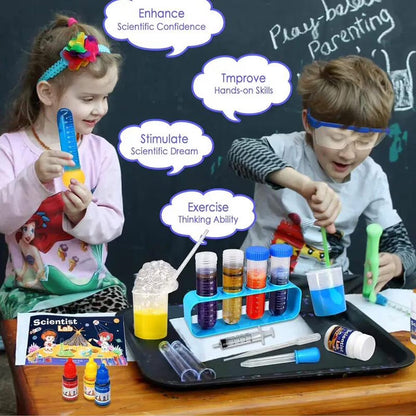 Coffret de jeu de laboratoire scientifique