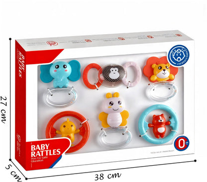Coffret de 6 hochets - HUANGER