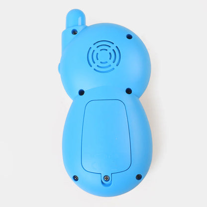 Téléphone musical - Bleu